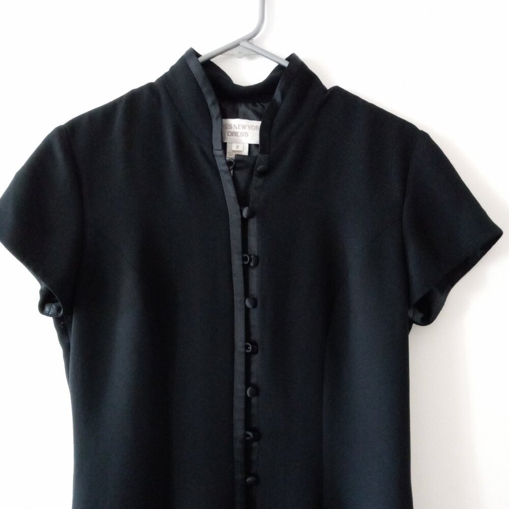 ELEGANT BLACK DRESS BY JONES NEW YORK - NEW